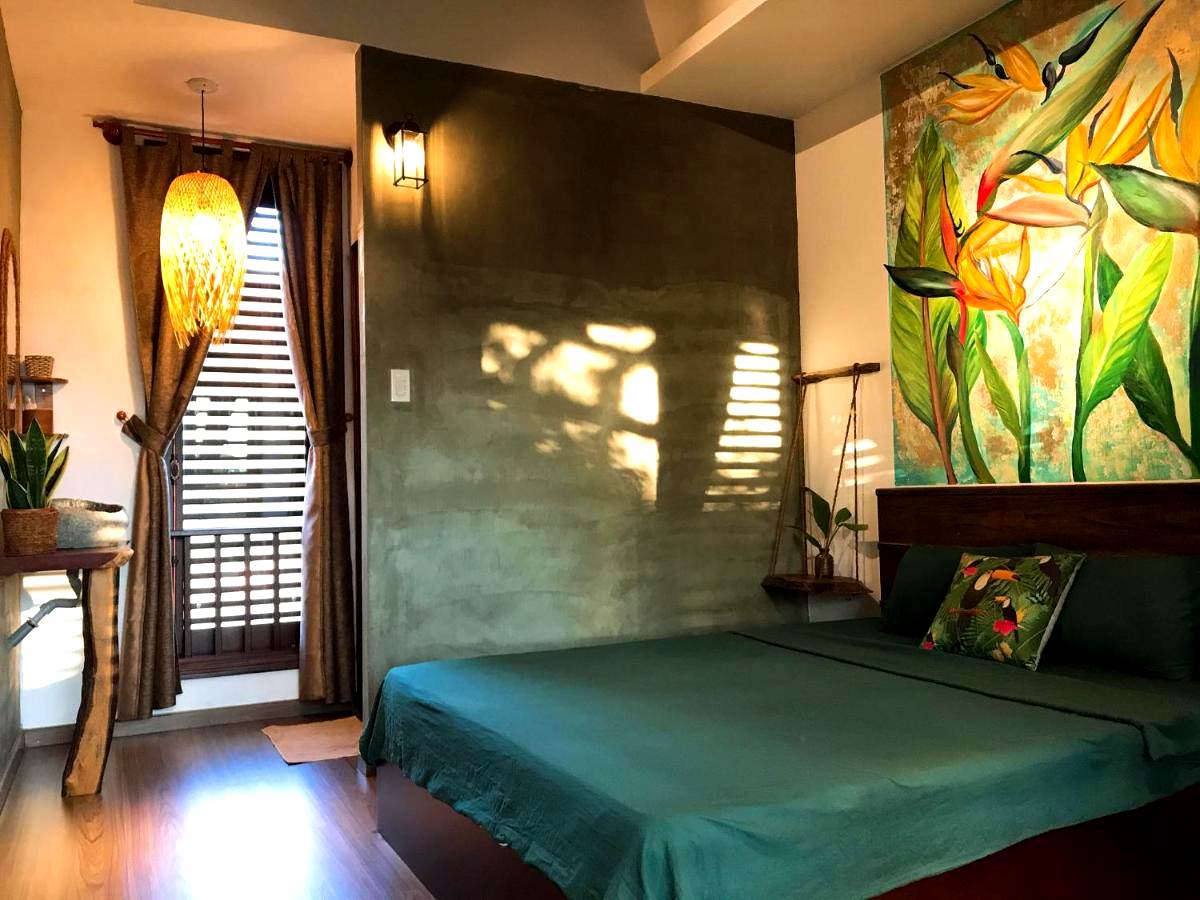 Phòng đơn tại Mộc Homestay Quy Nhơn